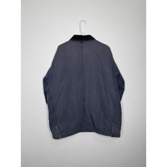 VTG Walls Blizzard Pruf Canvas Jacket Mens Large Chore Barn Work Distressed Coat - Picture 2 of 16